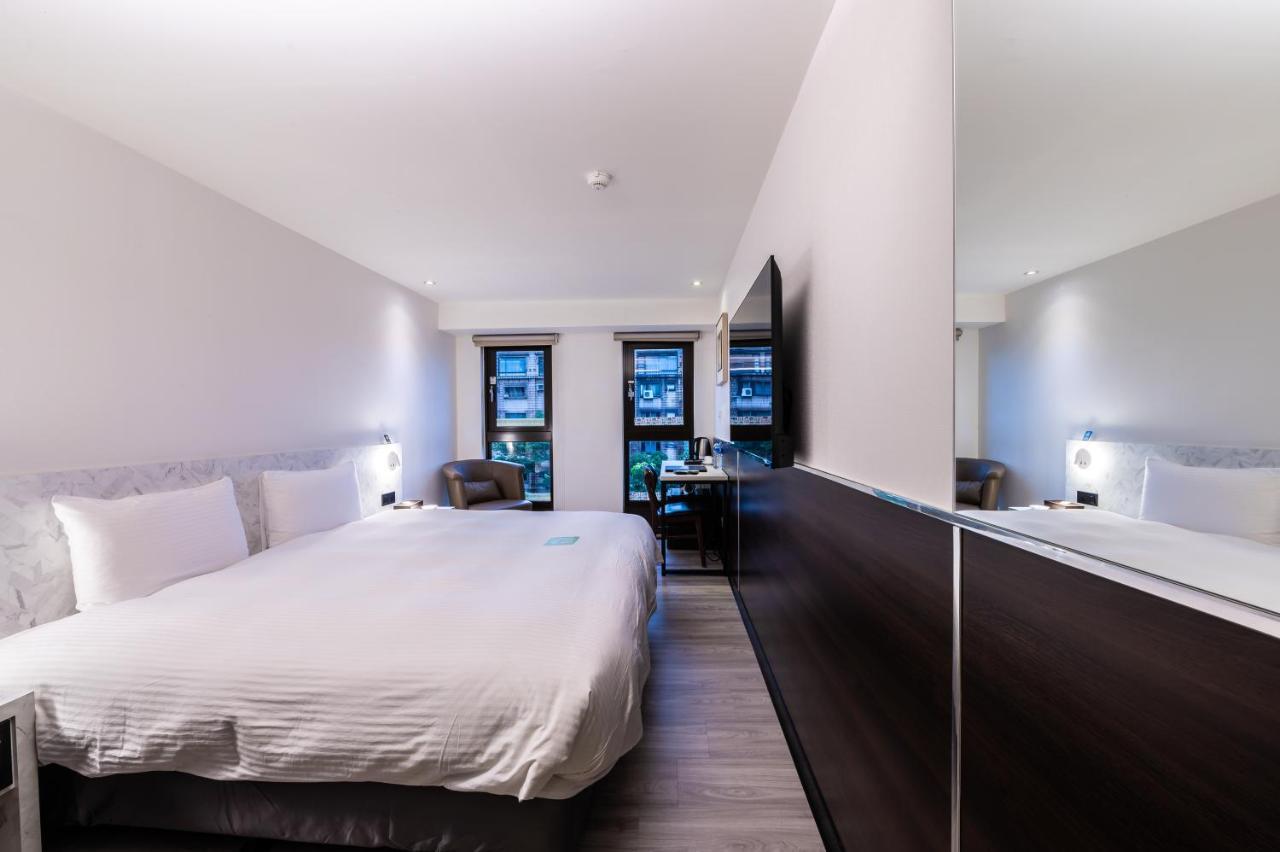 Hub Hotel - Songshan Airport Branch Taipei Esterno foto