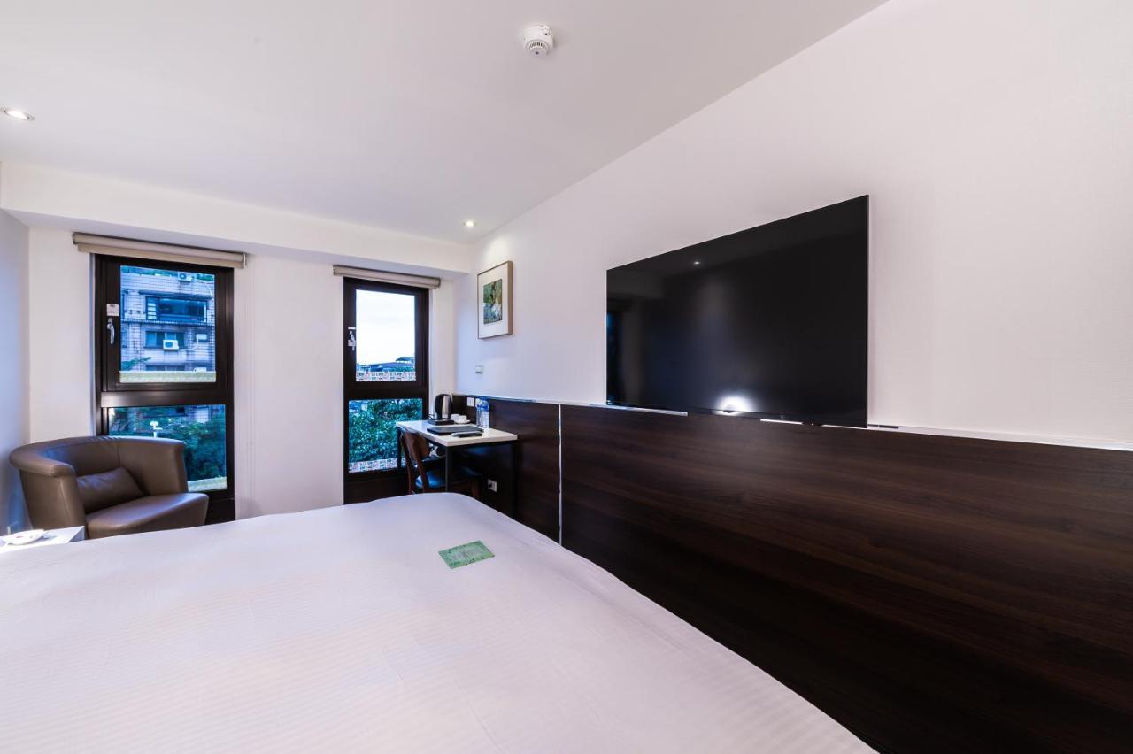 Hub Hotel - Songshan Airport Branch Taipei Esterno foto