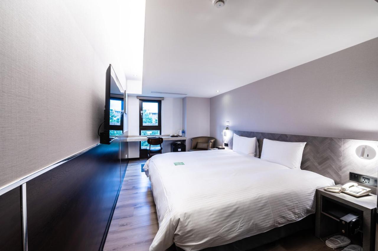 Hub Hotel - Songshan Airport Branch Taipei Esterno foto